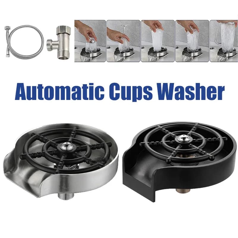 Automatic High-Pressure Glass Cleaner