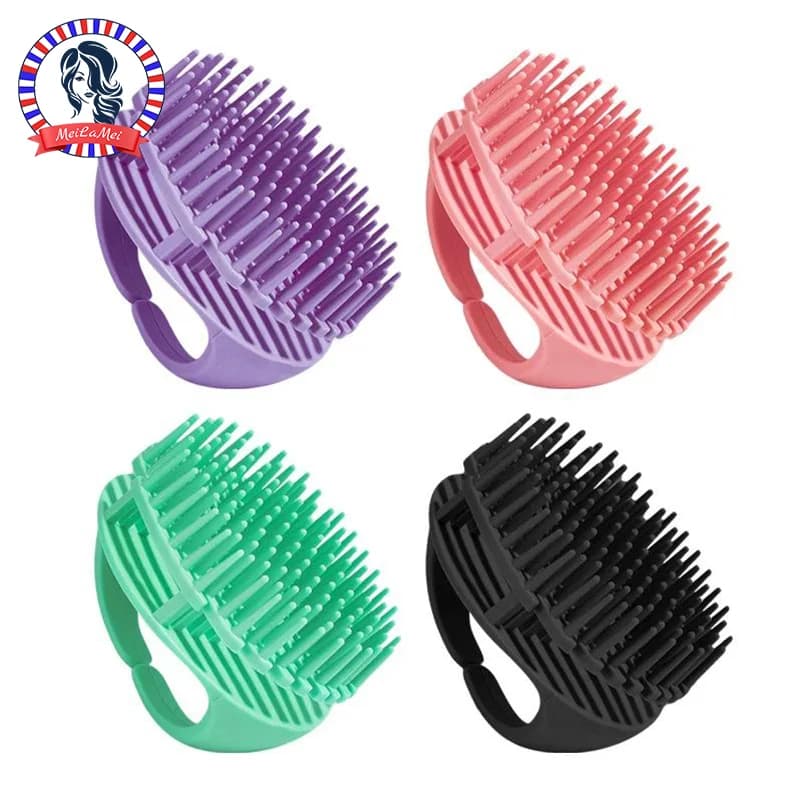 Silicone Shampoo Scalp Hair Massager