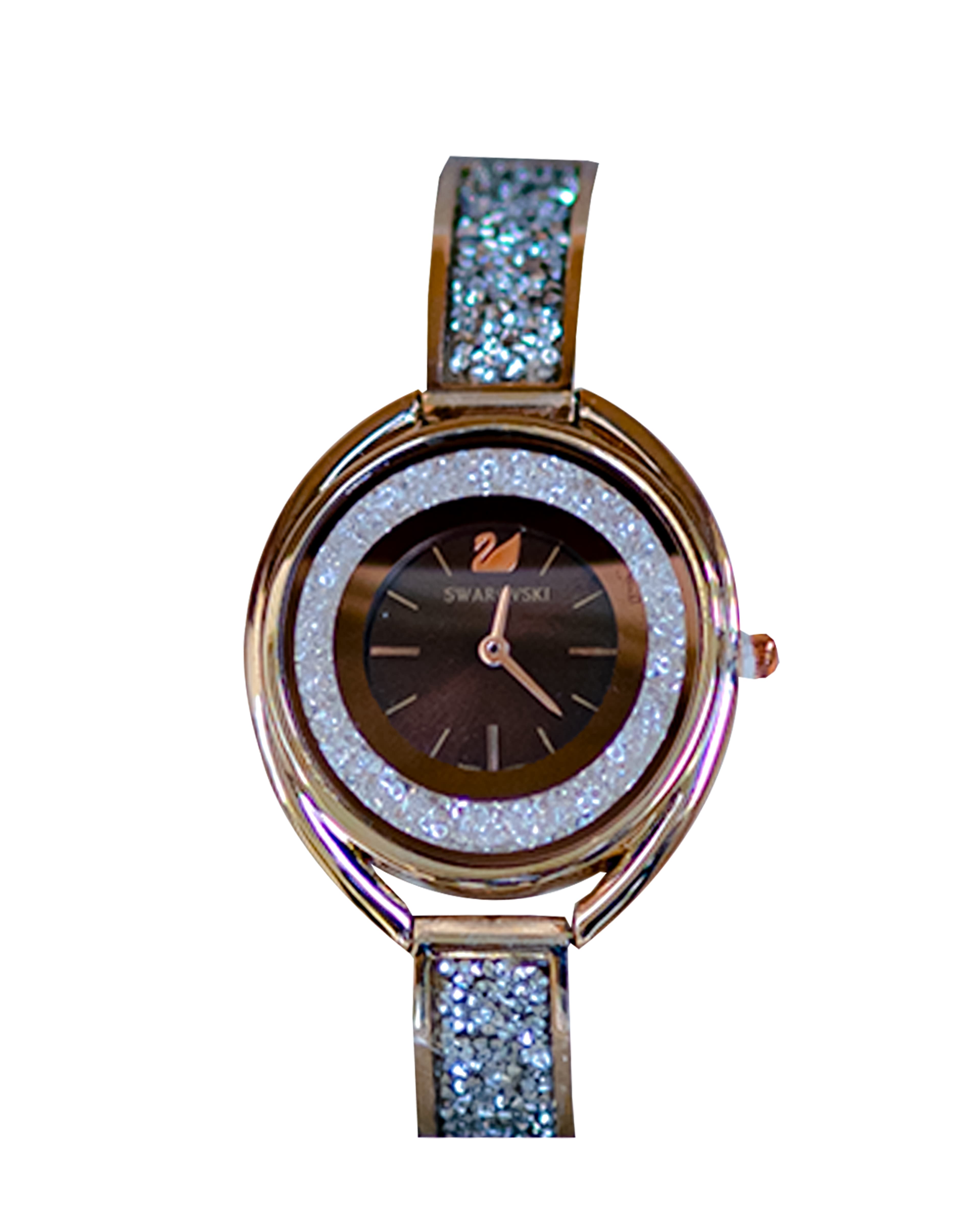 Elegant Oval Dial Bracelet Watch