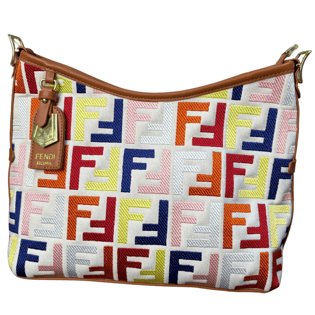 Sophisticated Green Textured YSL Tote Bag